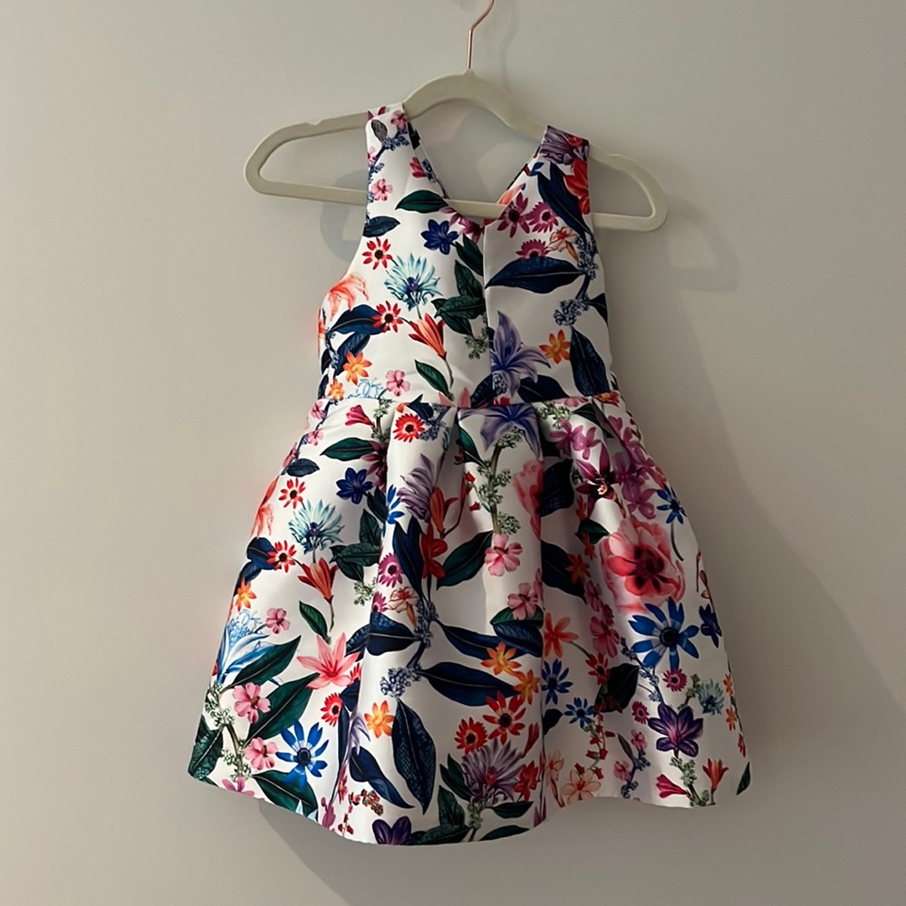 Pippa & Julie, Girls floral party dress, size 5